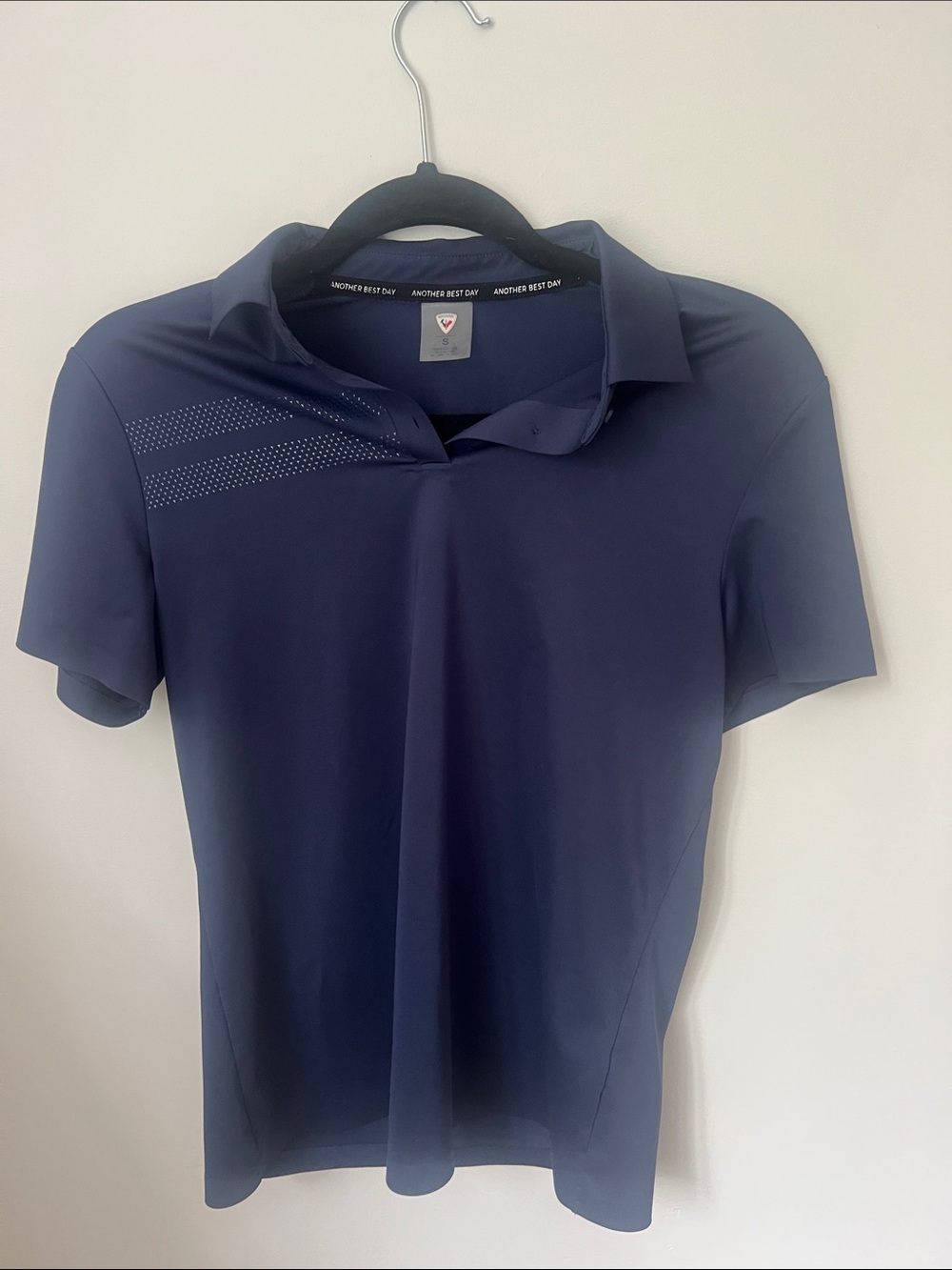 Rossignol Navy Short-Sleeve Performance Polo